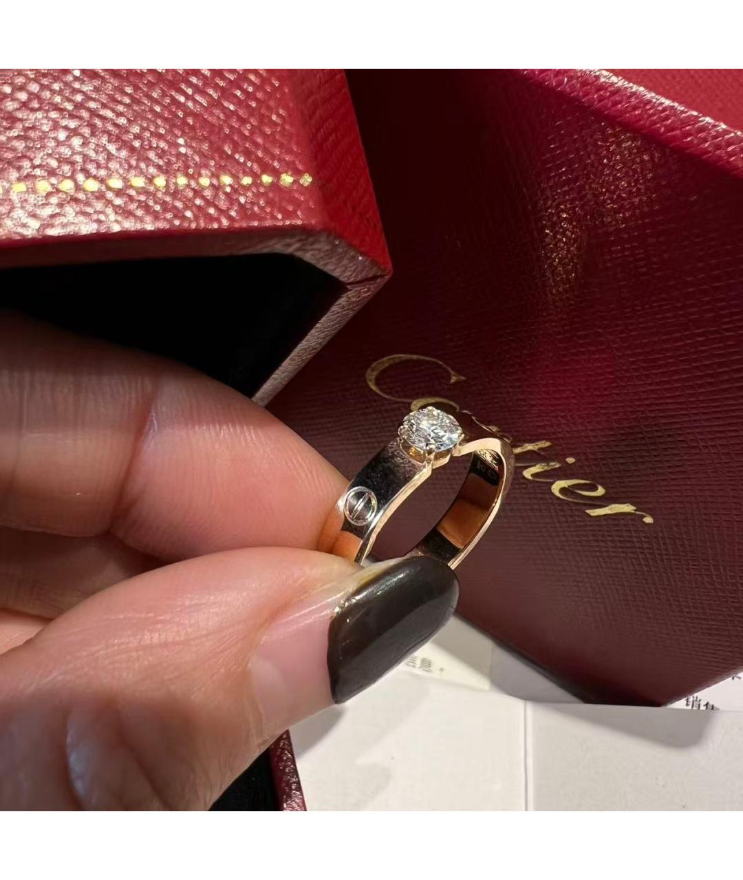 CARTIER Золотое кольцо, фото 2