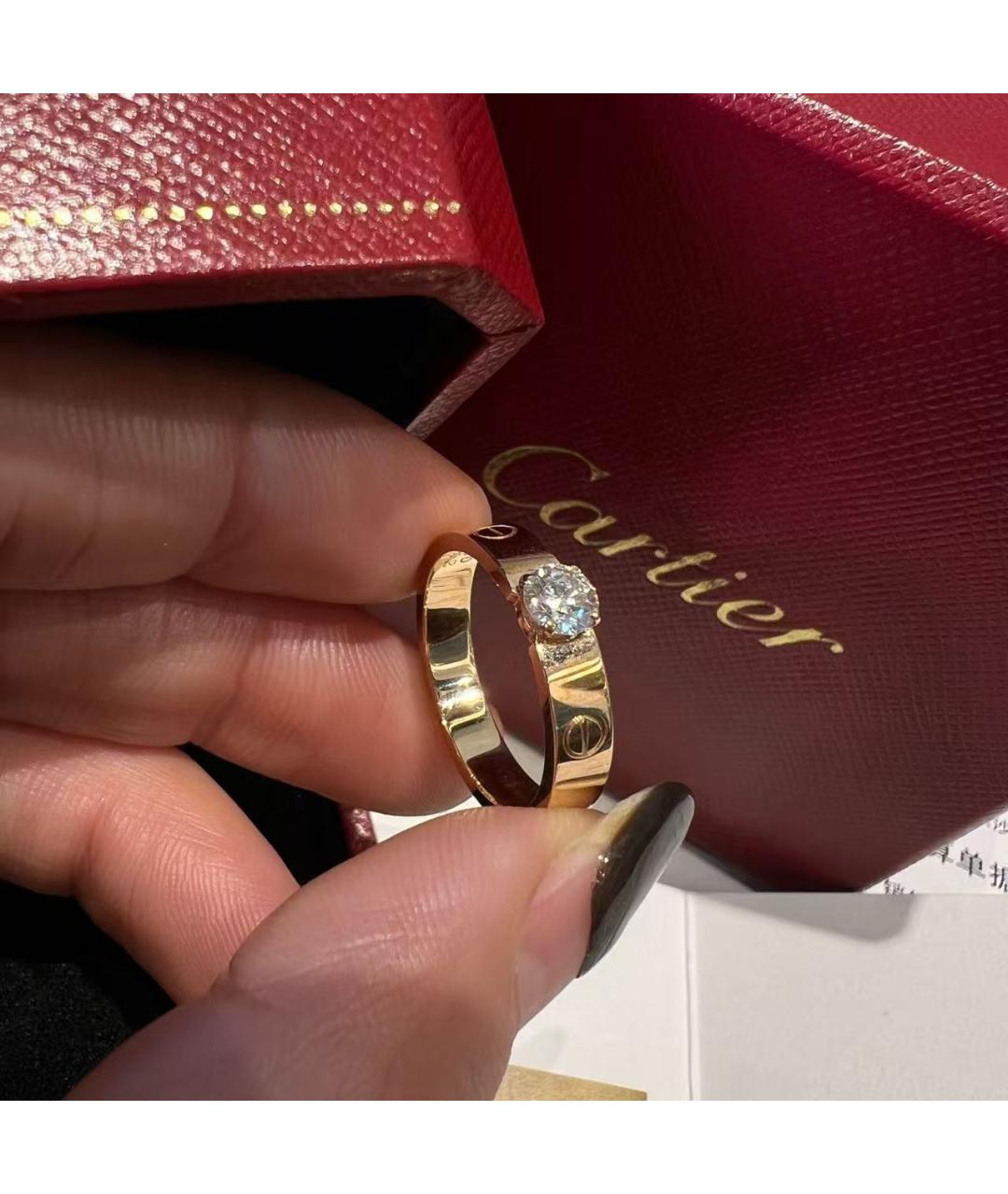 CARTIER Золотое кольцо, фото 3