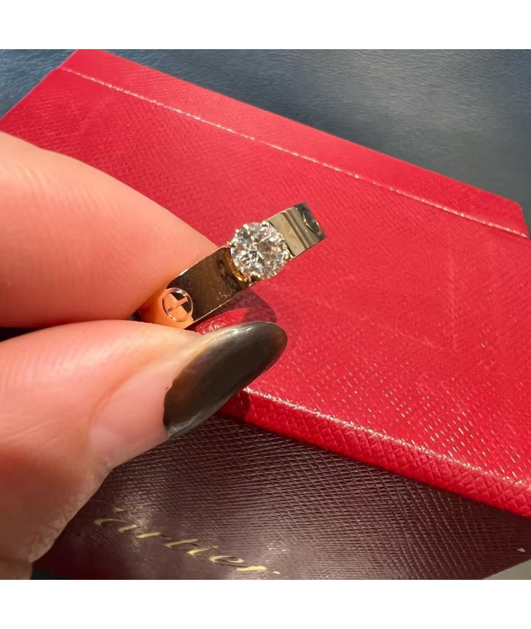 CARTIER Золотое кольцо, фото 4