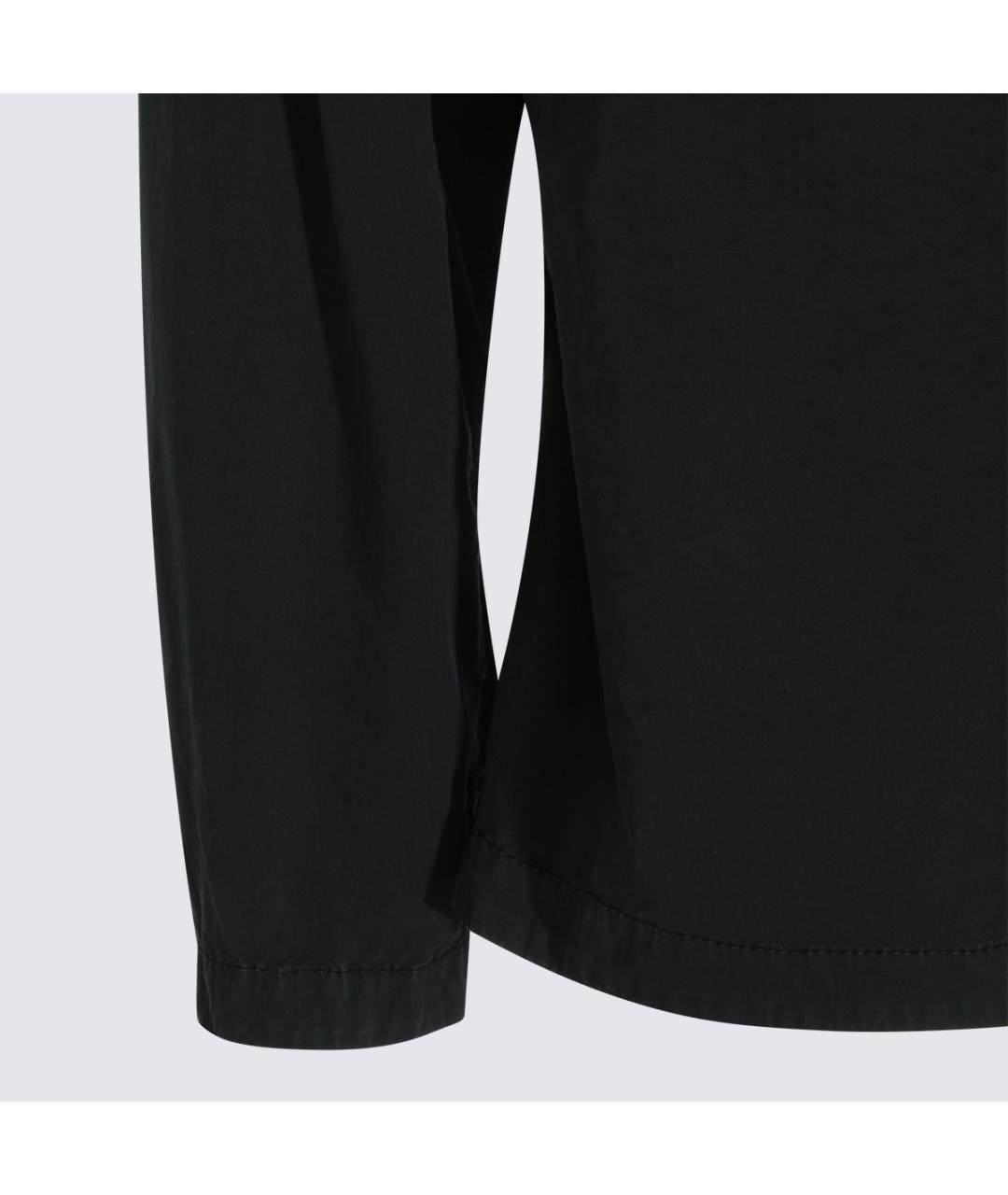 STONE ISLAND Темно-синяя хлопковая куртка, фото 4