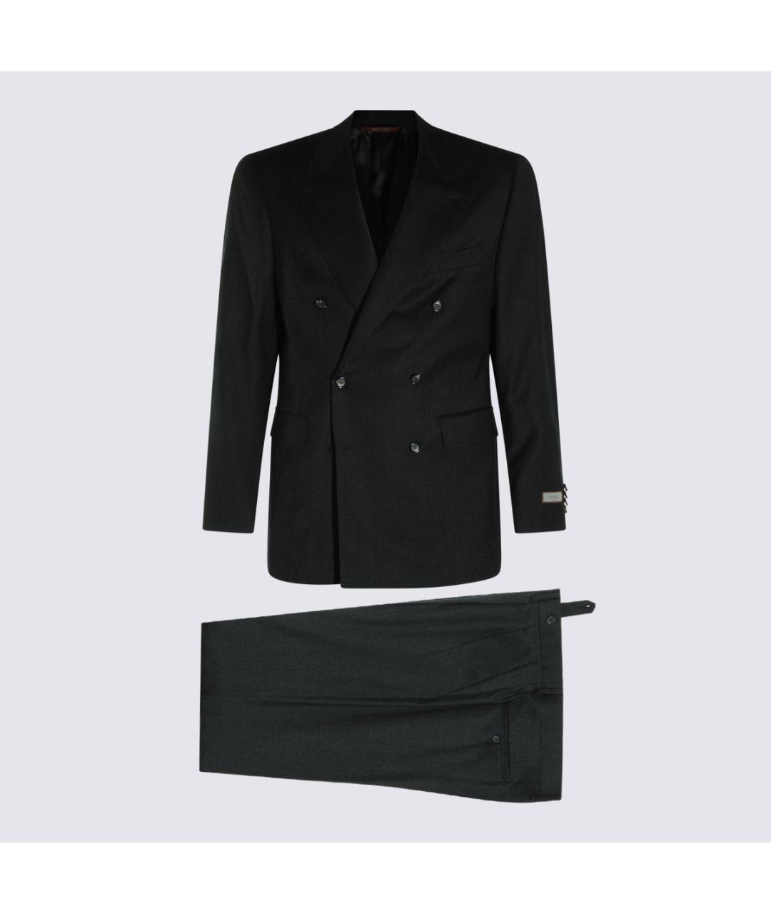 CANALI Антрацитовый классический костюм, фото 7
