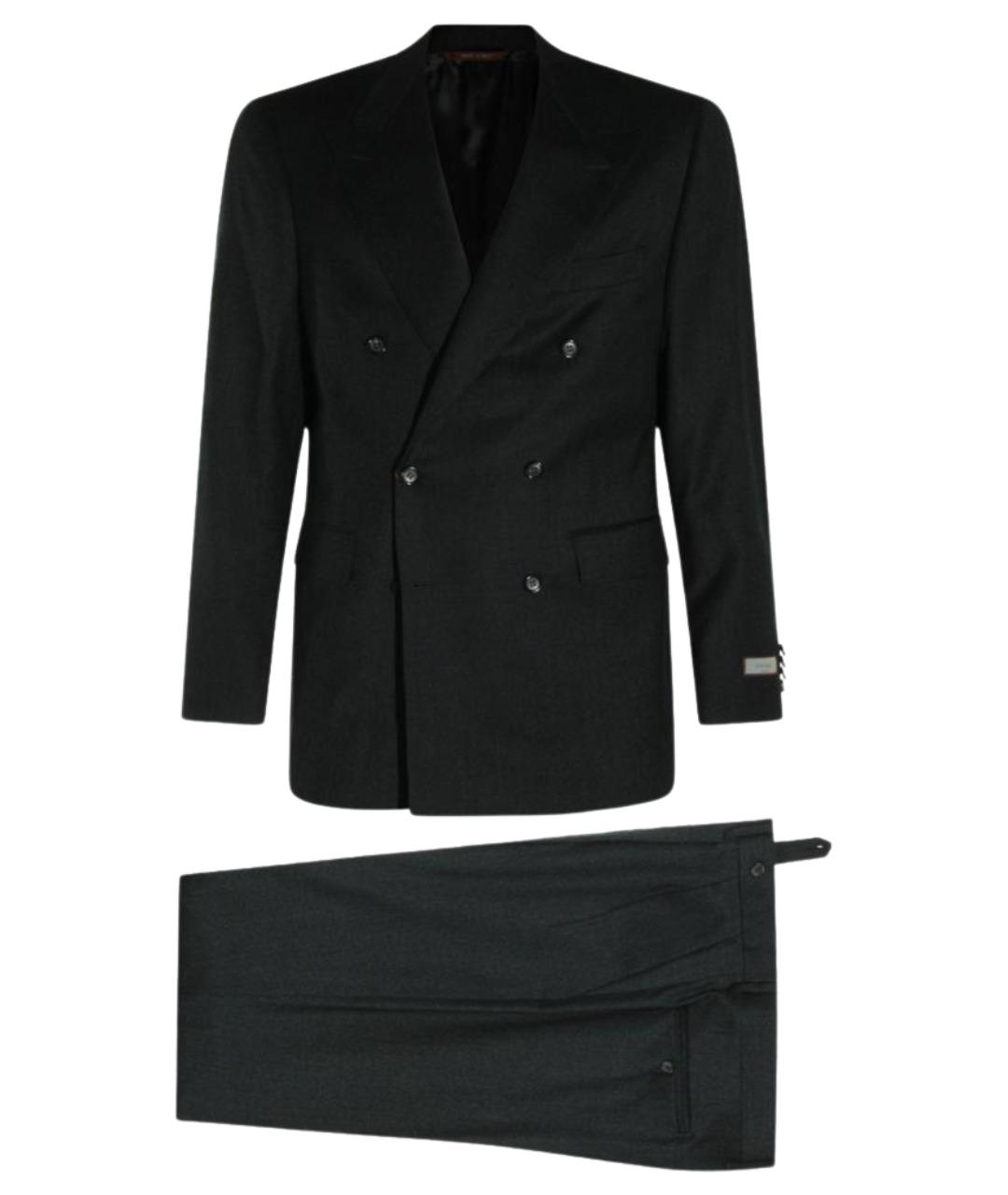 CANALI Антрацитовый классический костюм, фото 1