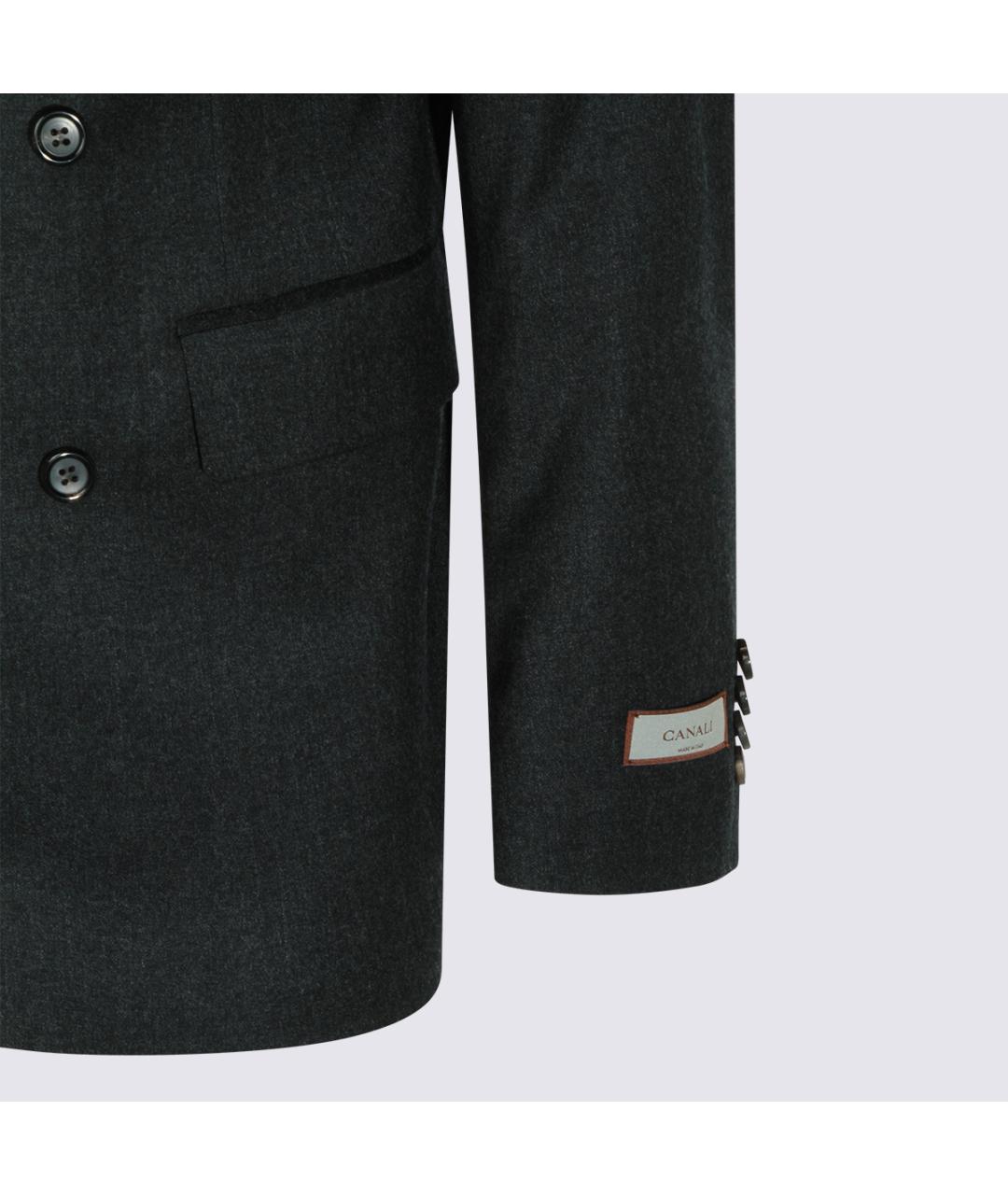 CANALI Антрацитовый классический костюм, фото 5
