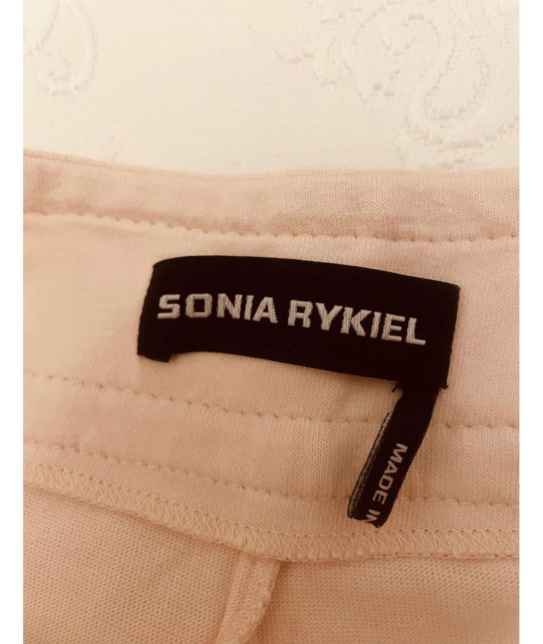 SONIA RYKIEL Коралловые хлопковые шорты, фото 5