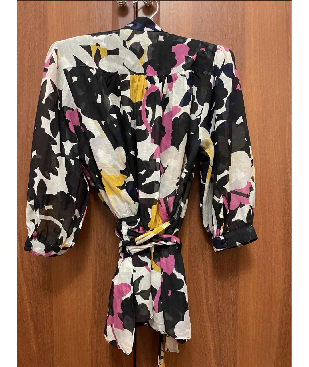 DIANE VON FURSTENBERG Шелковая блузы, фото 4