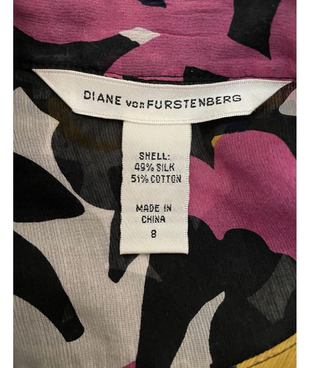 DIANE VON FURSTENBERG Шелковая блузы, фото 5