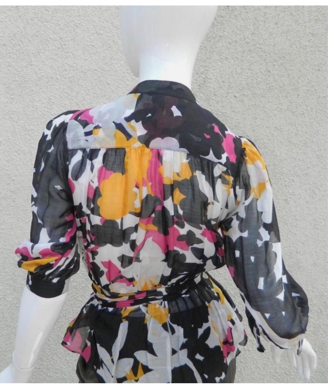 DIANE VON FURSTENBERG Шелковая блузы, фото 2