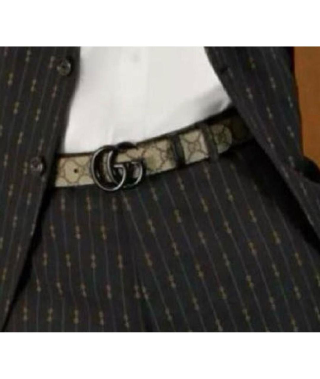 GUCCI Бежевый ремень, фото 3
