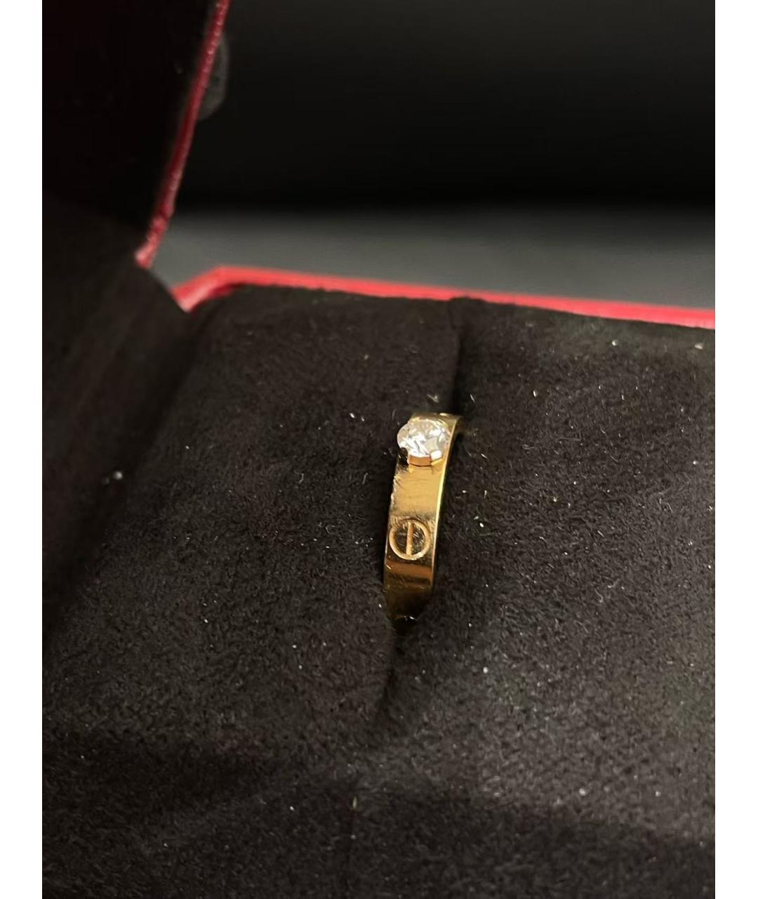 CARTIER Золотое кольцо, фото 5