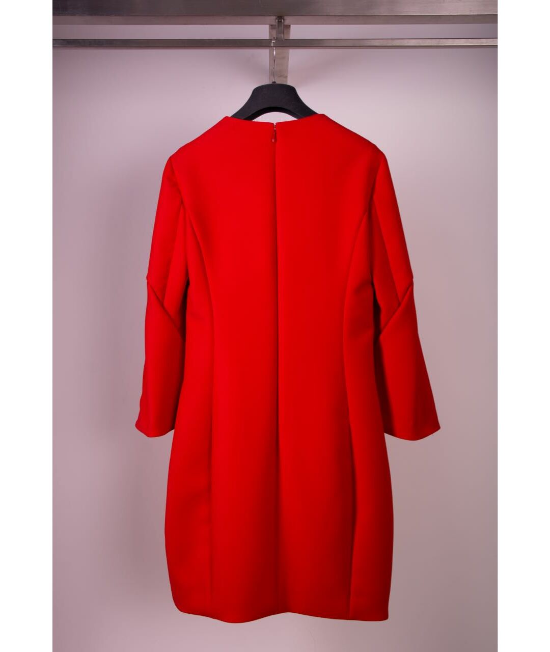 CHRISTIAN DIOR PRE-OWNED Красное шерстяное повседневное платье, фото 6