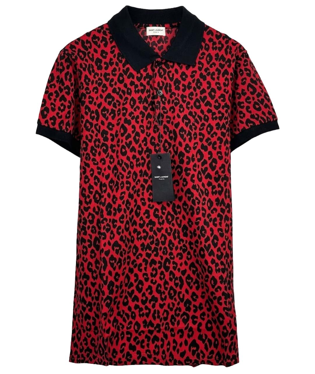SAINT LAURENT Мульти хлопковая футболка, фото 1