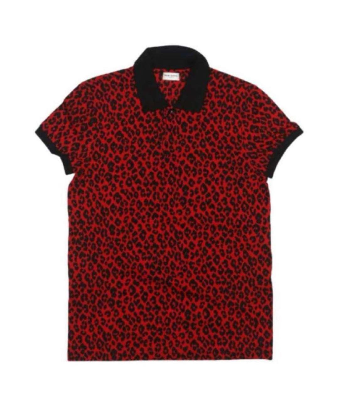 SAINT LAURENT Мульти хлопковая футболка, фото 6