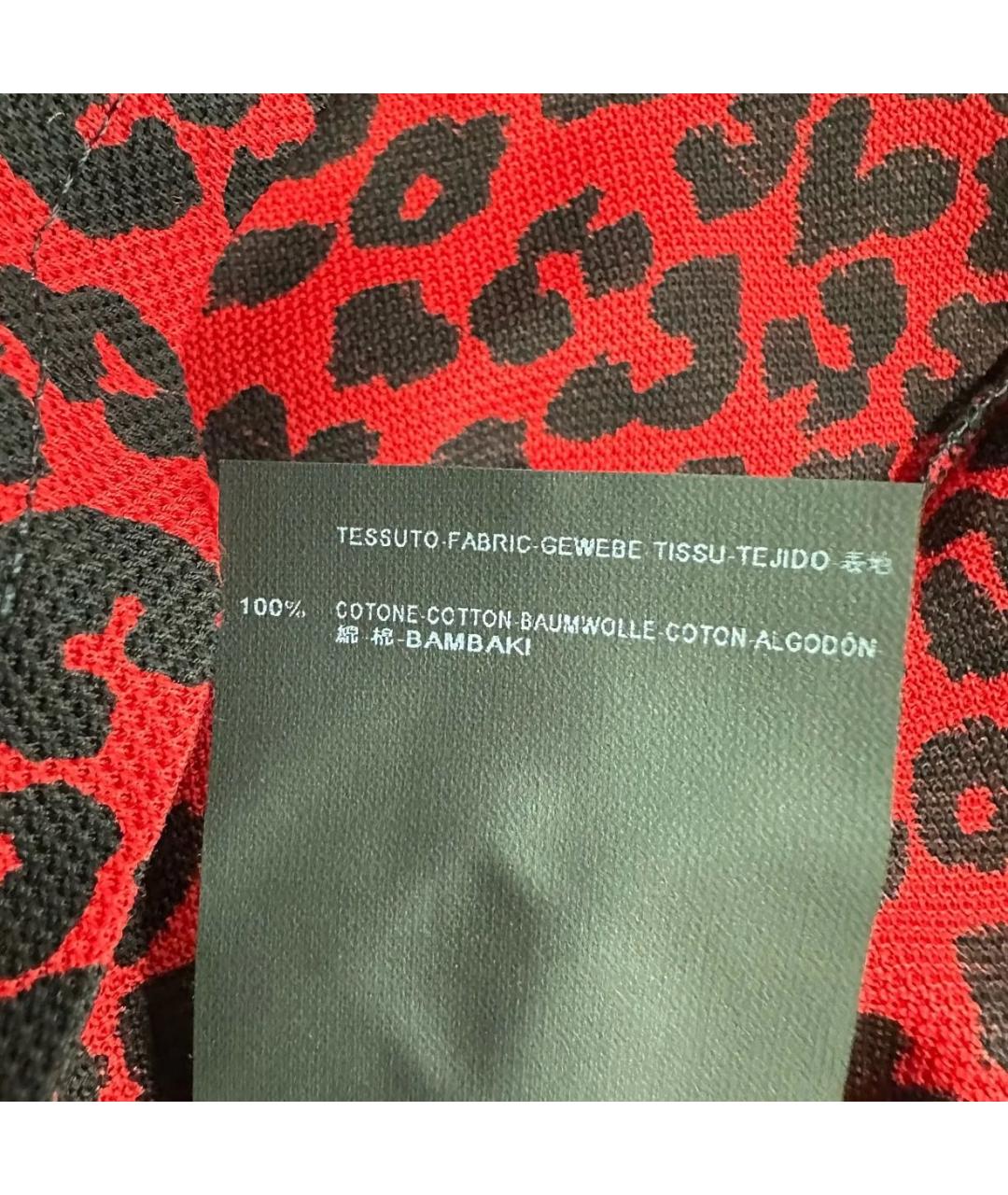 SAINT LAURENT Мульти хлопковая футболка, фото 5