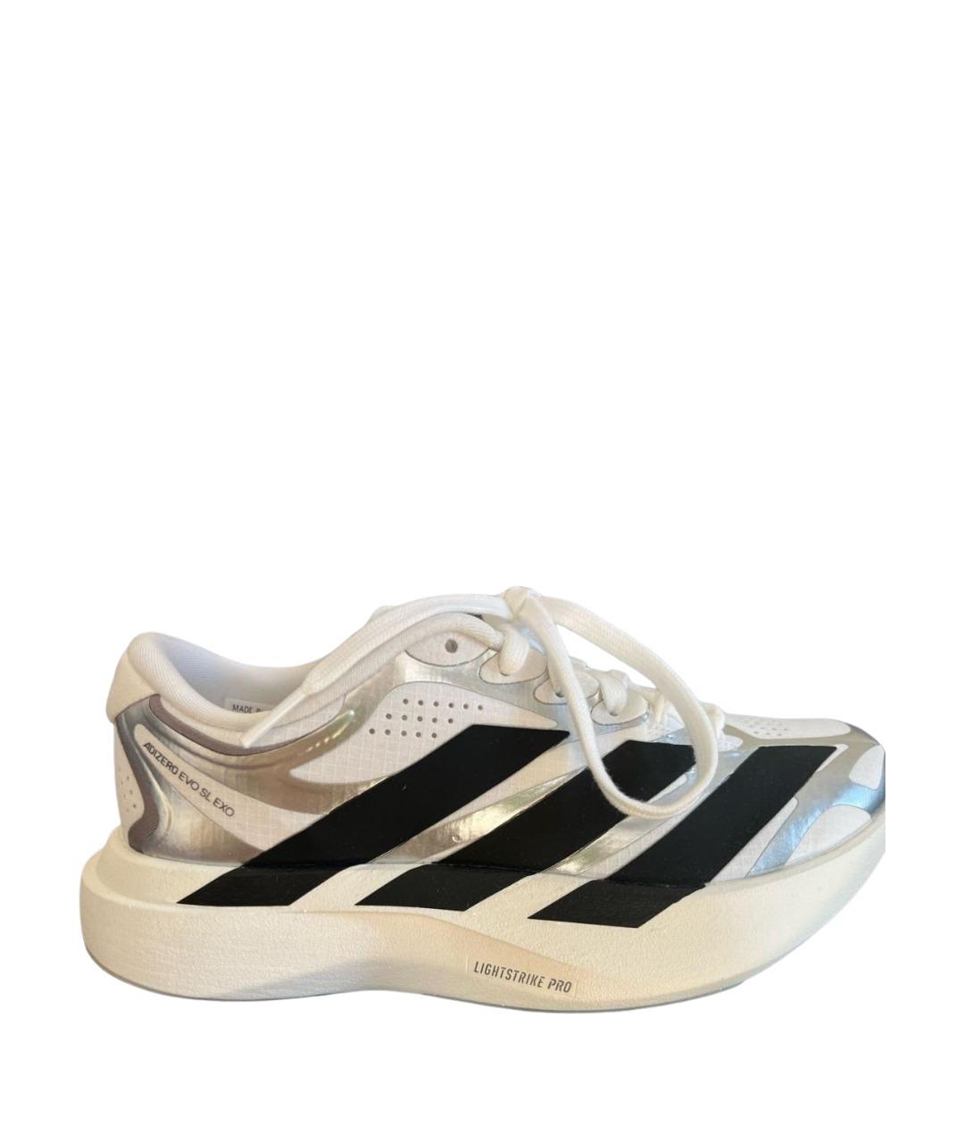 ADIDAS Белые синтетические кроссовки, фото 1