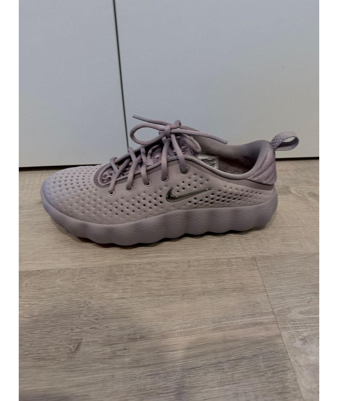 NIKE Розовые синтетические кроссовки, фото 5