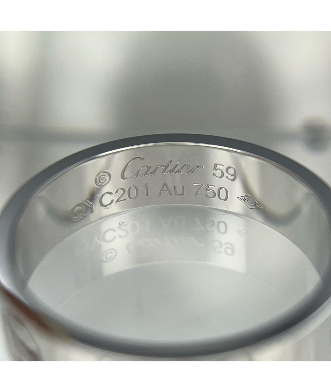CARTIER Серебряное кольцо из белого золота, фото 6