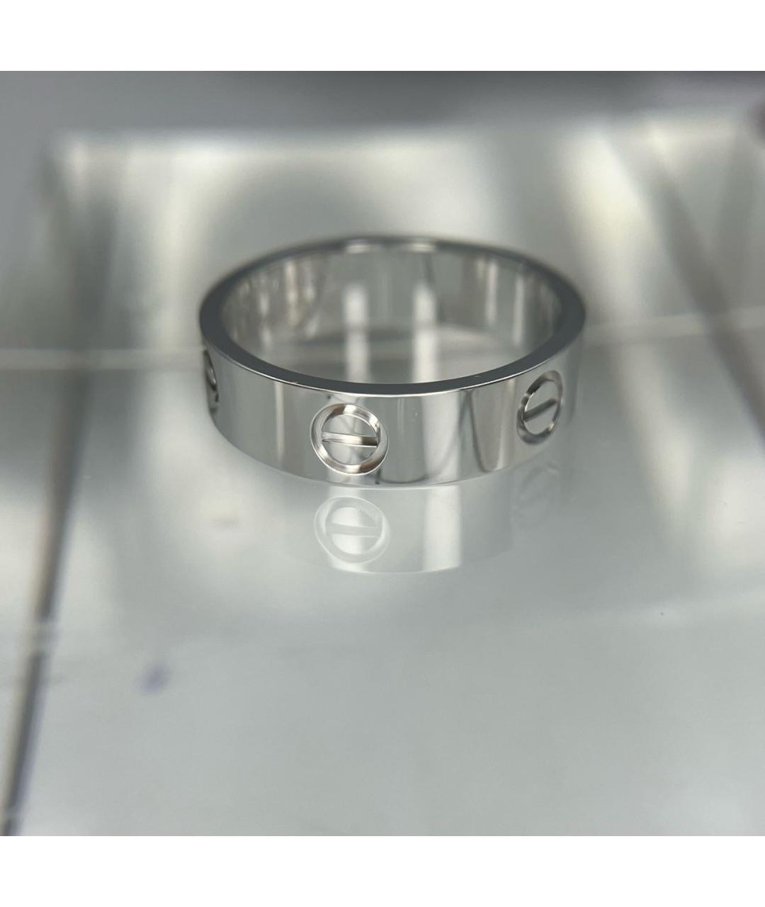 CARTIER Серебряное кольцо из белого золота, фото 7