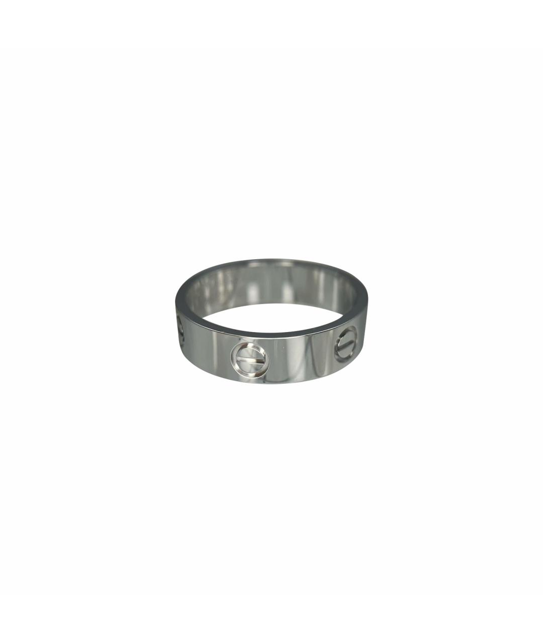 CARTIER Серебряное кольцо из белого золота, фото 1