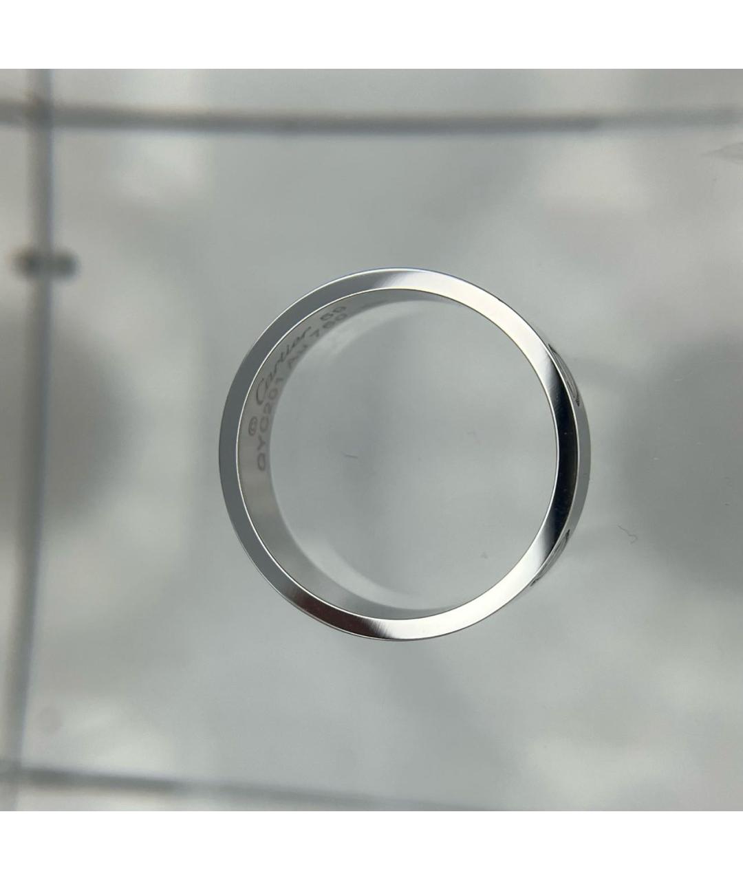 CARTIER Серебряное кольцо из белого золота, фото 5