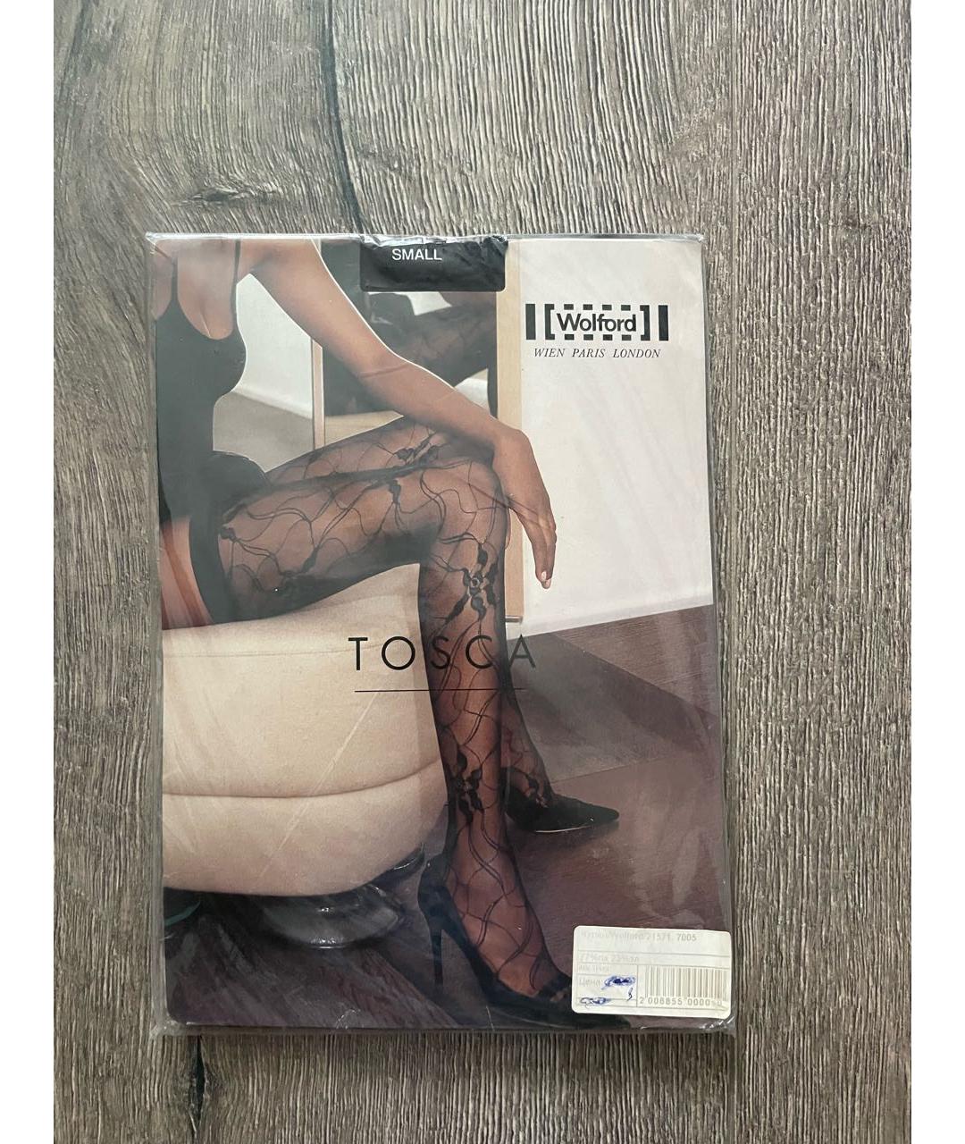 WOLFORD Черные носки, чулки и колготы, фото 2