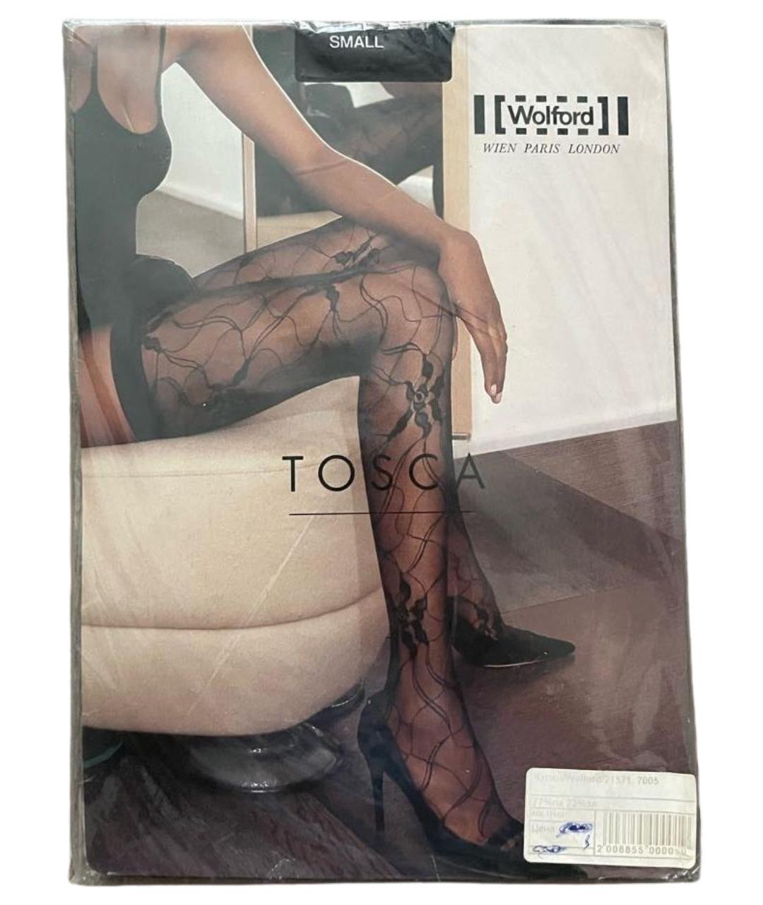 WOLFORD Черные носки, чулки и колготы, фото 1