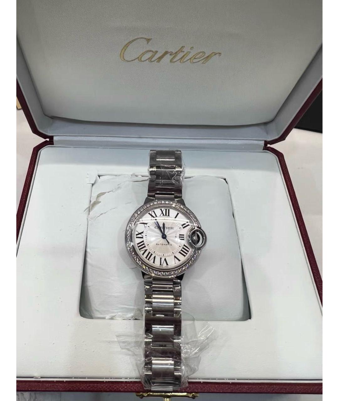 CARTIER Серебряные металлические часы, фото 3