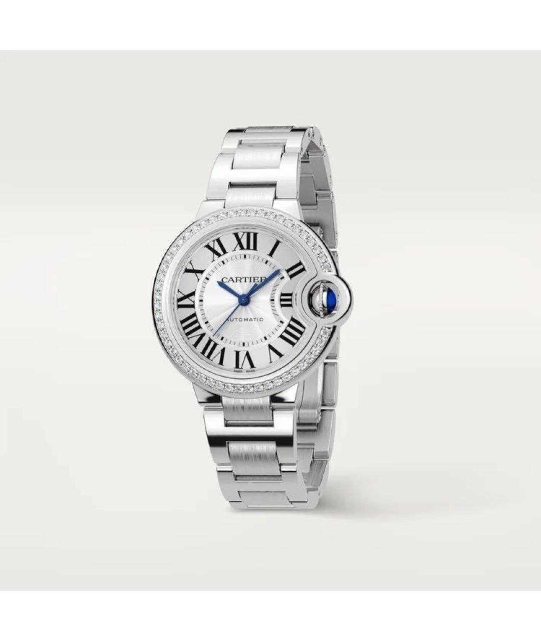 CARTIER Серебряные металлические часы, фото 5