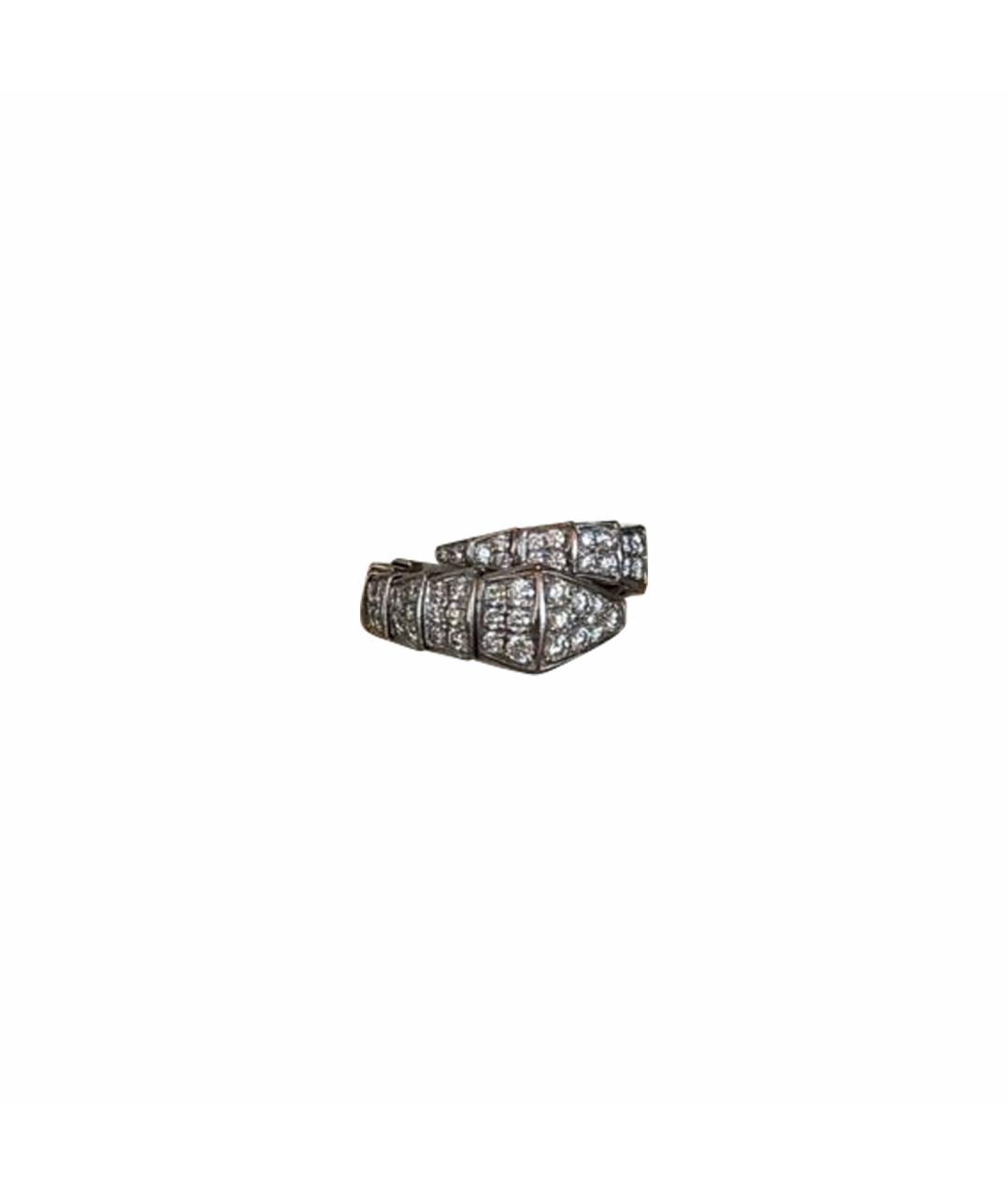 BVLGARI Белое кольцо из белого золота, фото 1