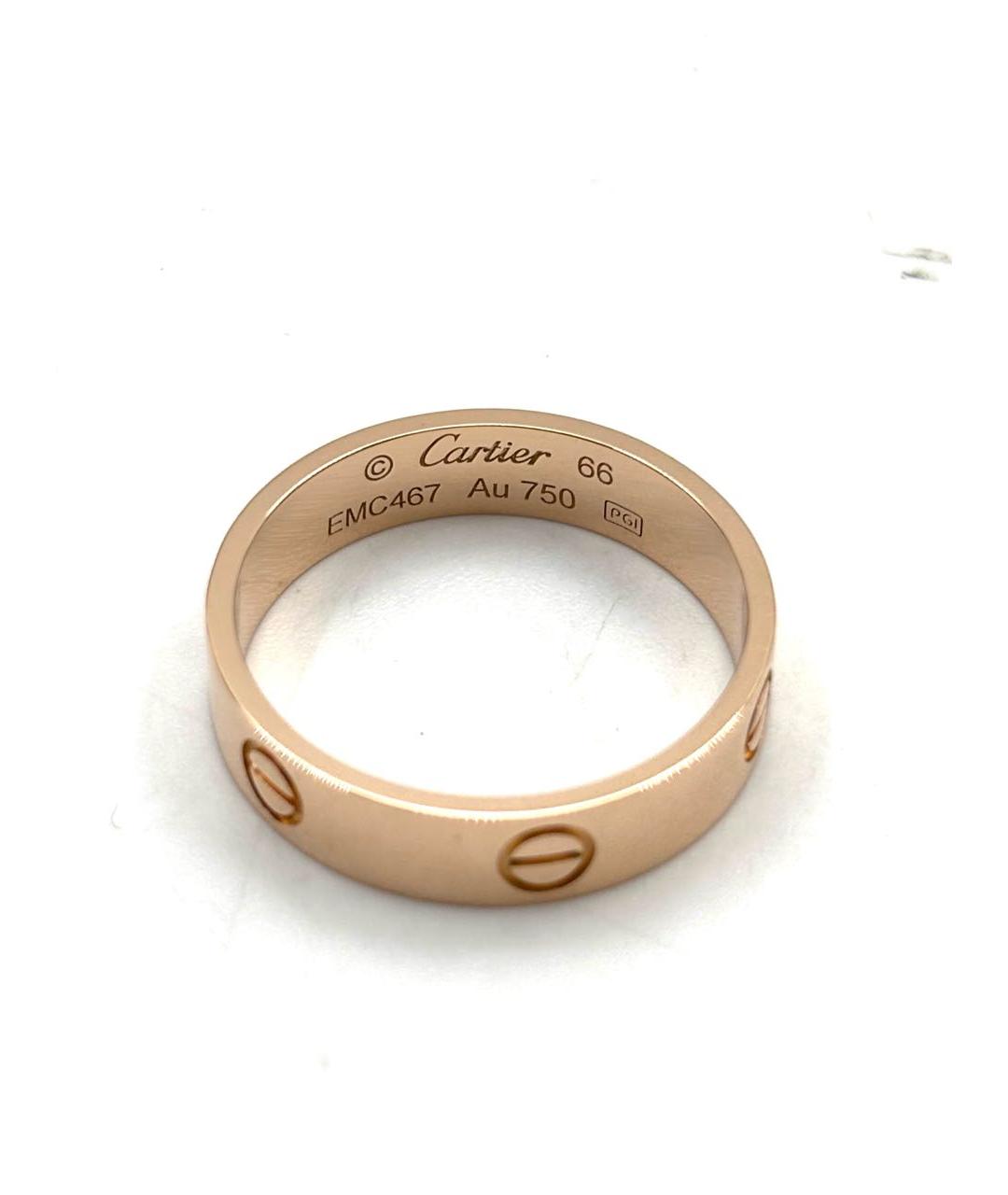 CARTIER Золотое кольцо из розового золота, фото 5