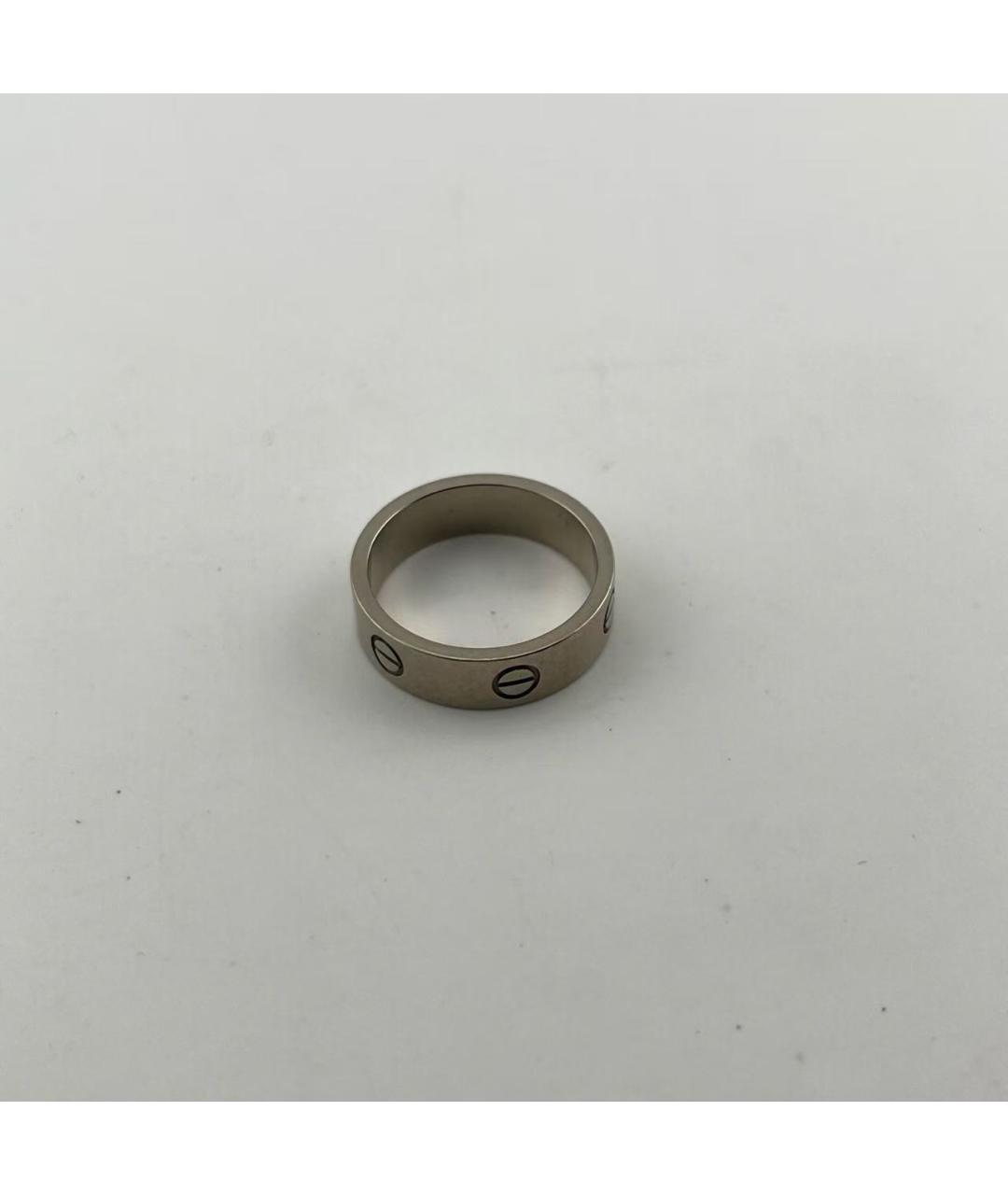 CARTIER Серебряное кольцо из белого золота, фото 4