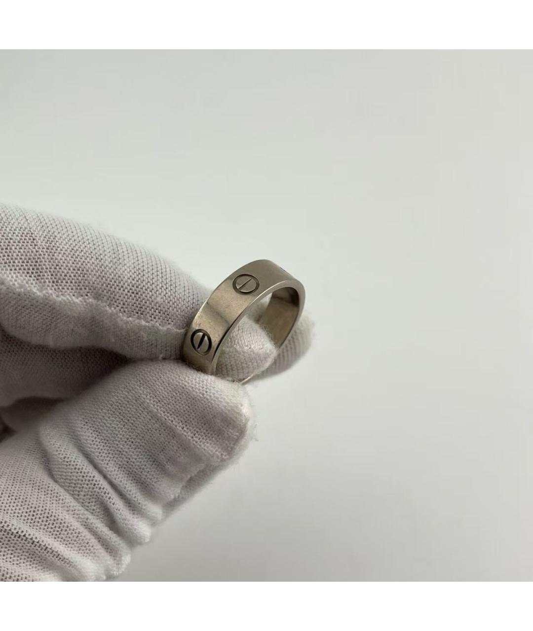 CARTIER Серебряное кольцо из белого золота, фото 2