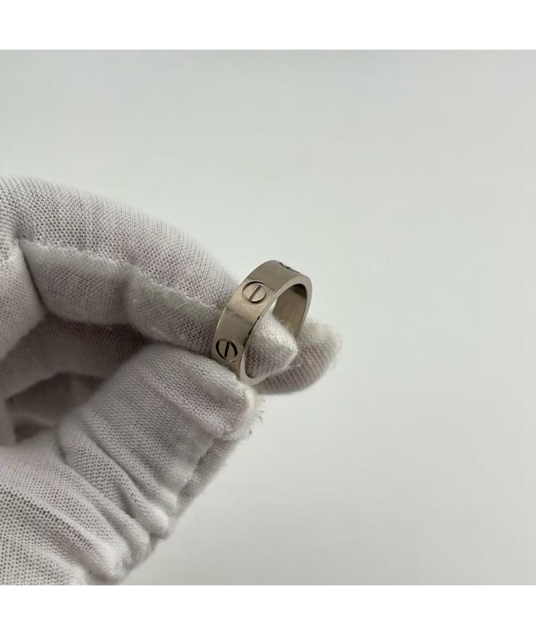 CARTIER Серебряное кольцо из белого золота, фото 2