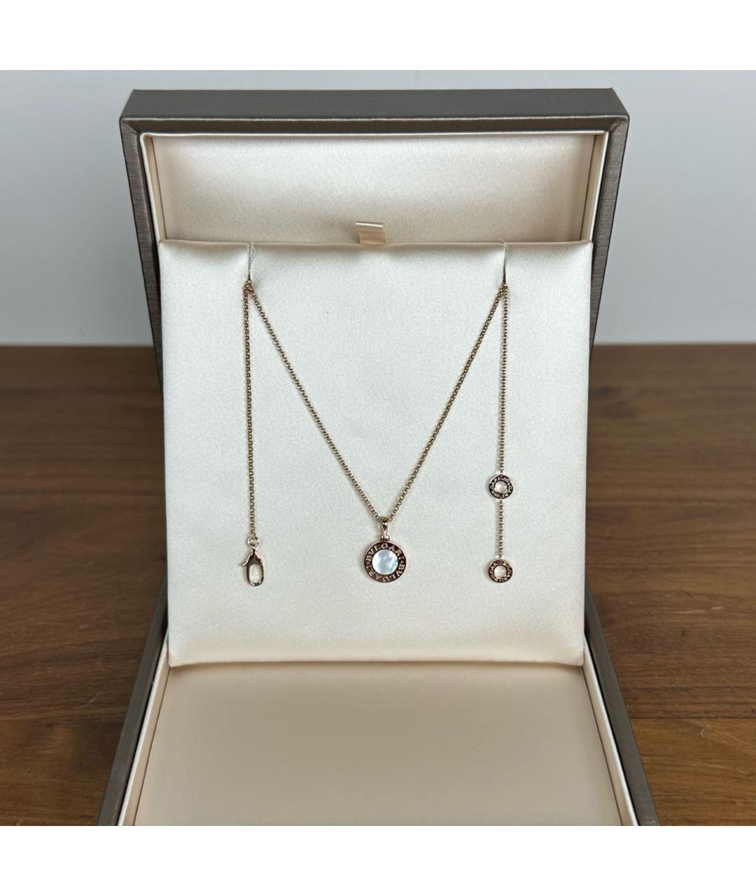 BVLGARI Золотое колье из розового золота, фото 2