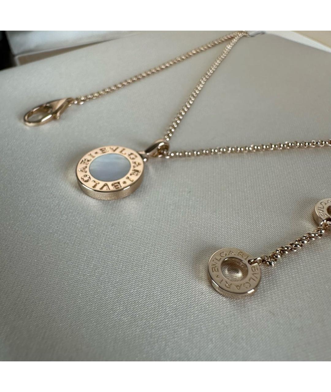 BVLGARI Золотое колье из розового золота, фото 5
