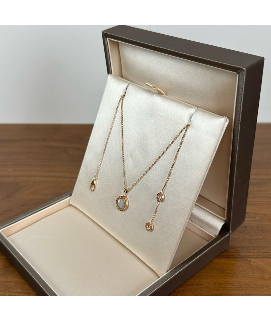 BVLGARI Золотое колье из розового золота, фото 4