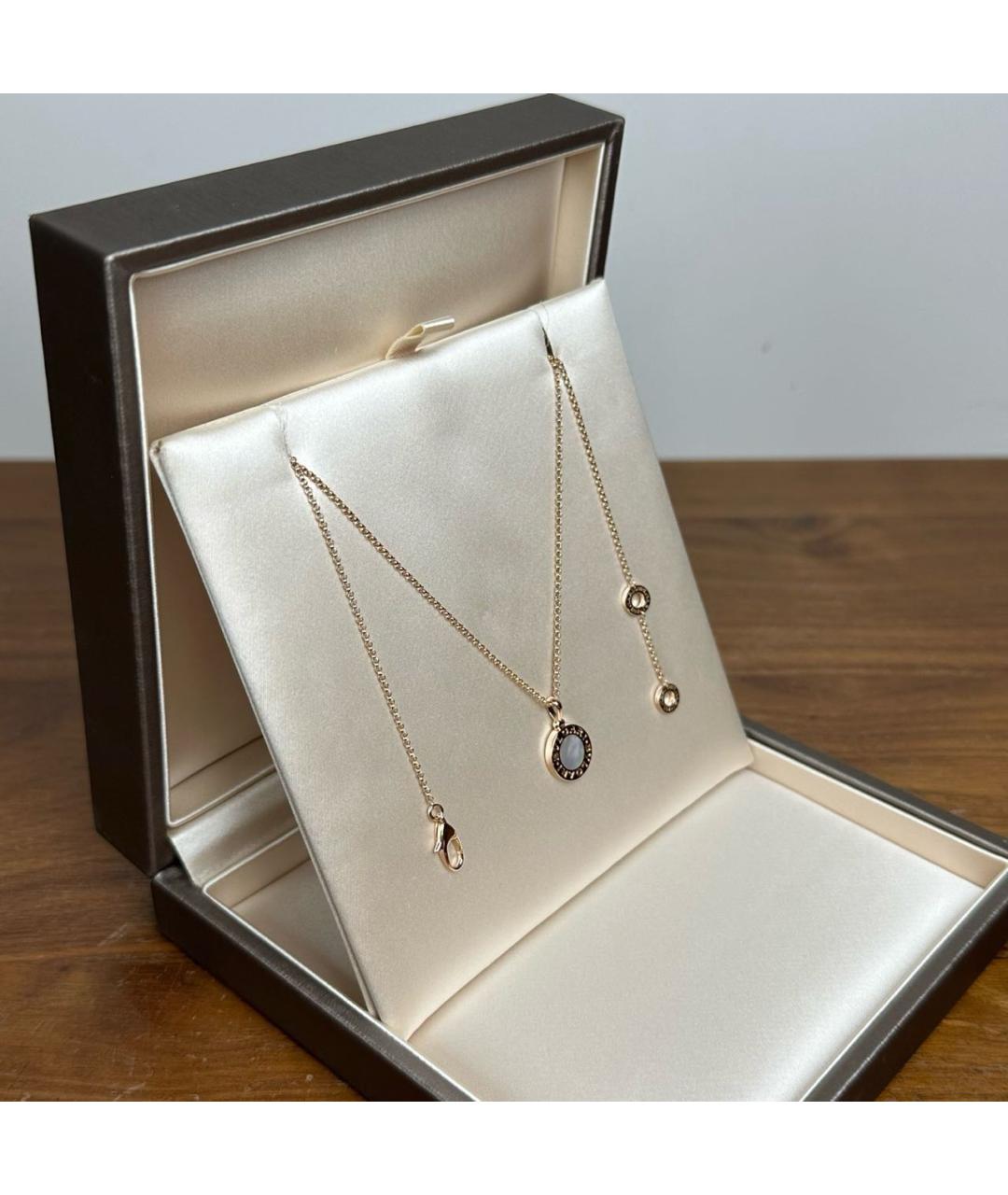 BVLGARI Золотое колье из розового золота, фото 3