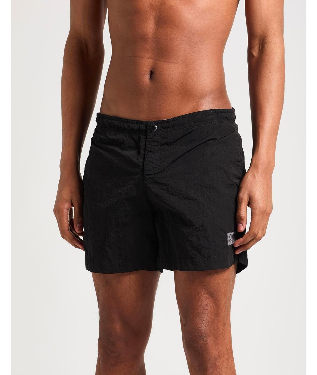 CP COMPANY Черные шорты, фото 2