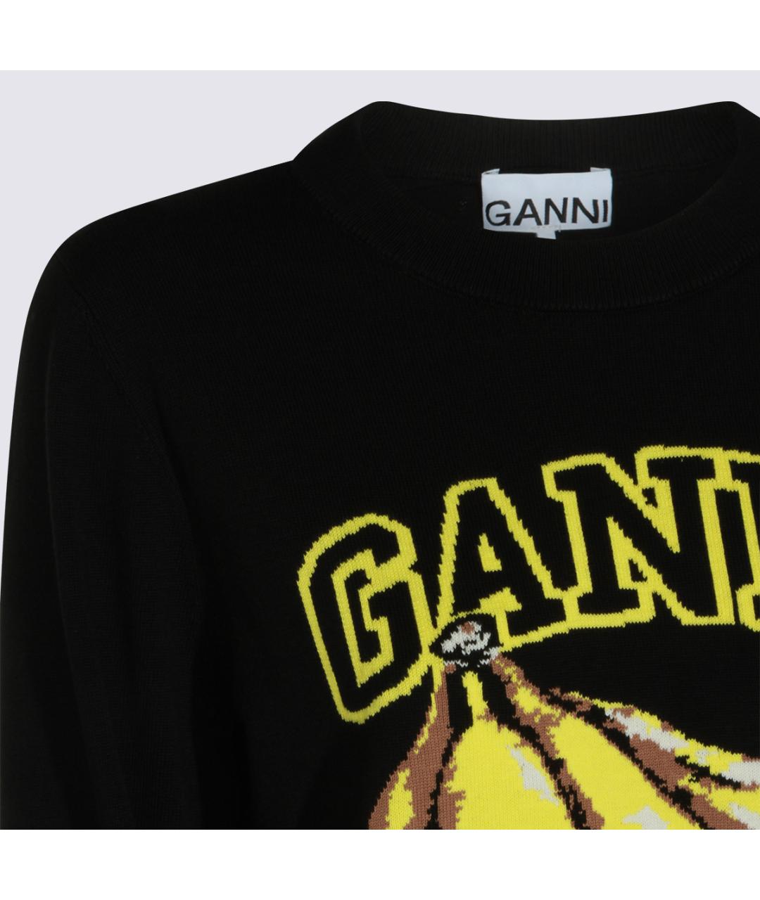 GANNI Черный джемпер / свитер, фото 6