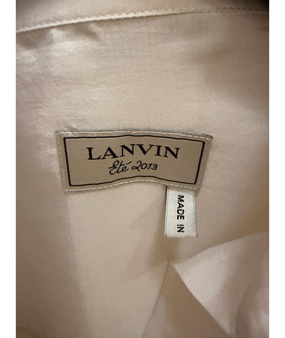LANVIN Шелковая блузы, фото 3