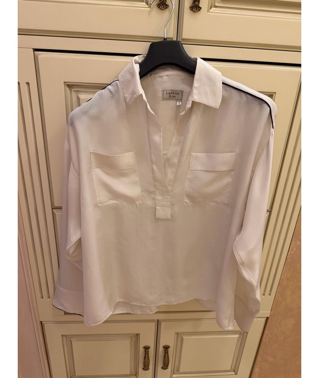 LANVIN Шелковая блузы, фото 2