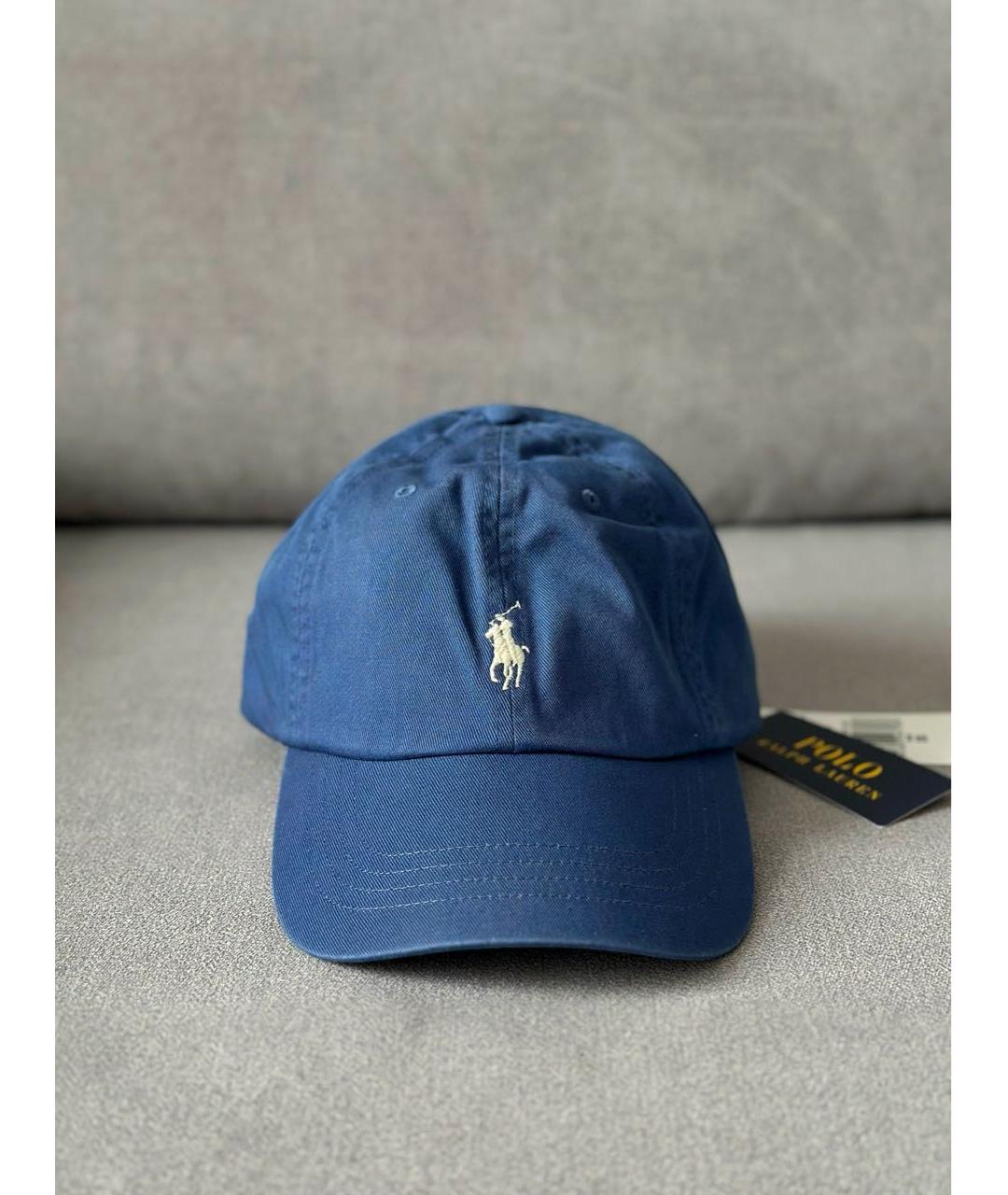 POLO RALPH LAUREN Синяя хлопковая кепка, фото 3