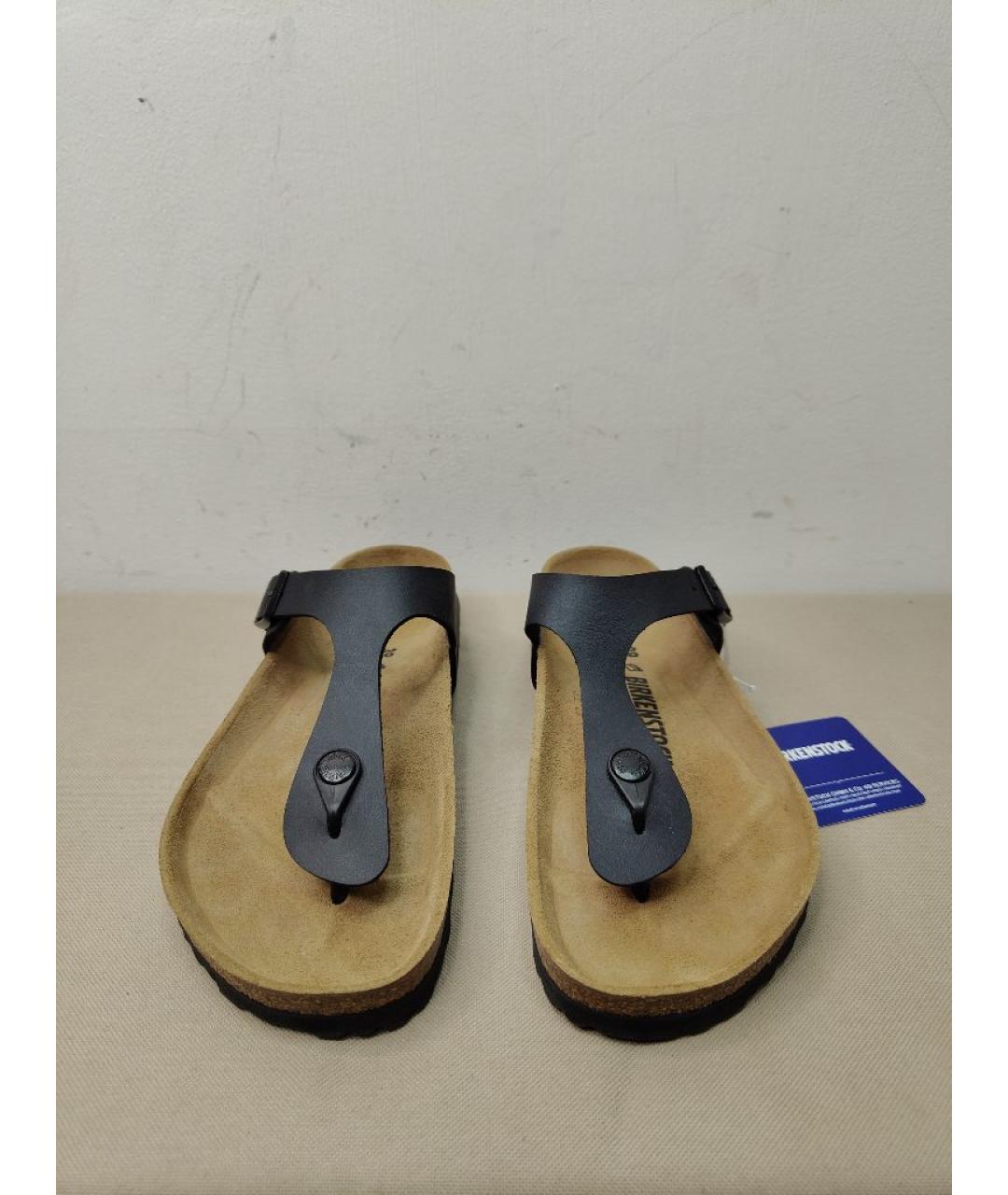 BIRKENSTOCK Черные сандалии, фото 2