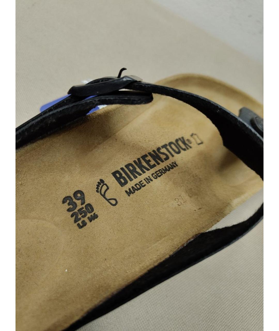 BIRKENSTOCK Черные сандалии, фото 6