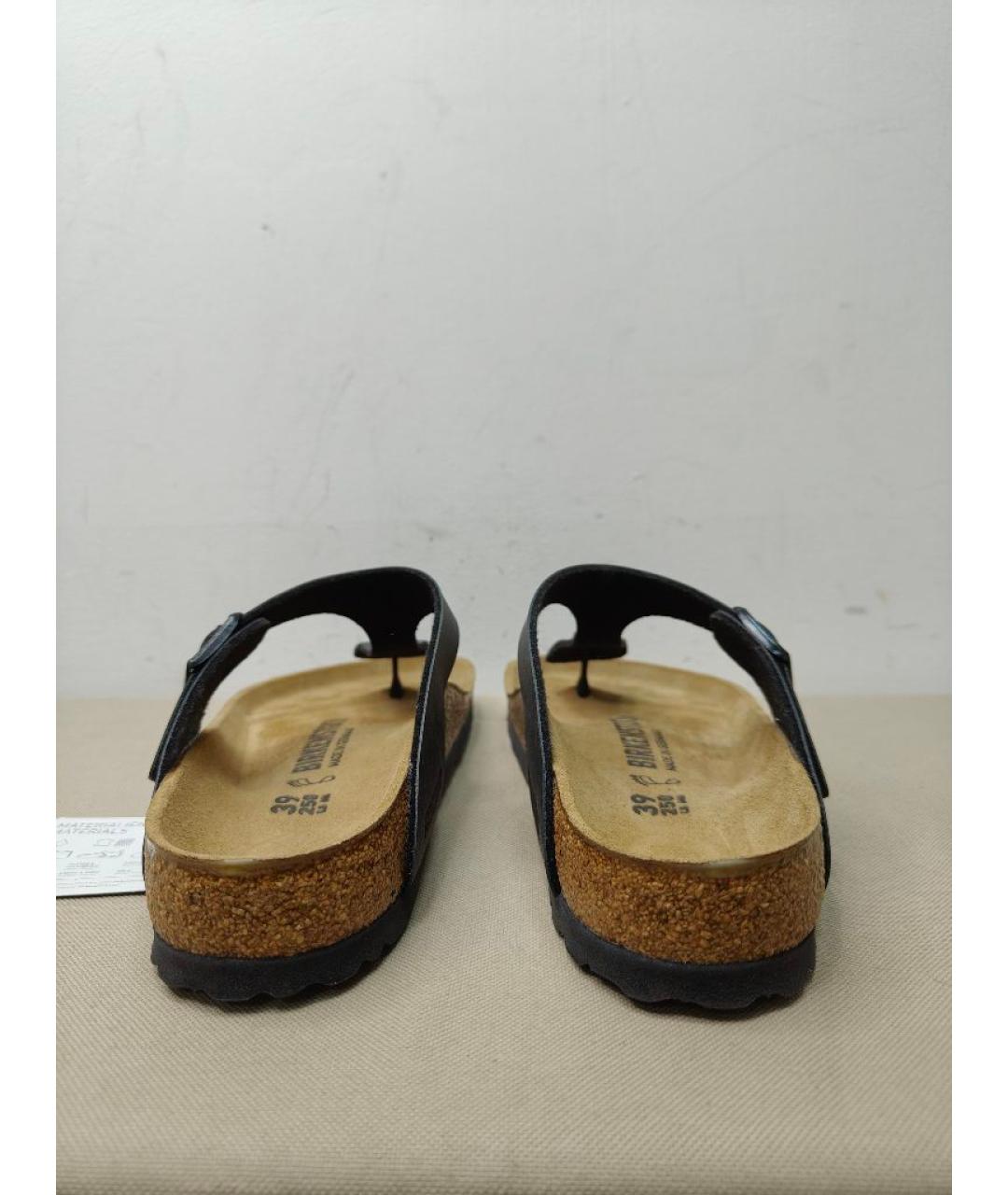 BIRKENSTOCK Черные сандалии, фото 4