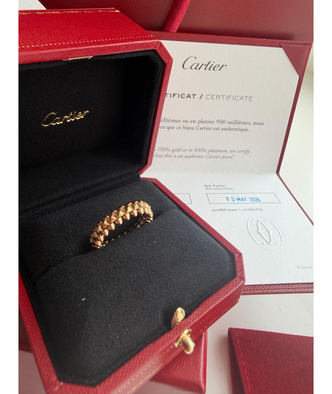 CARTIER Розовое кольцо из розового золота, фото 2