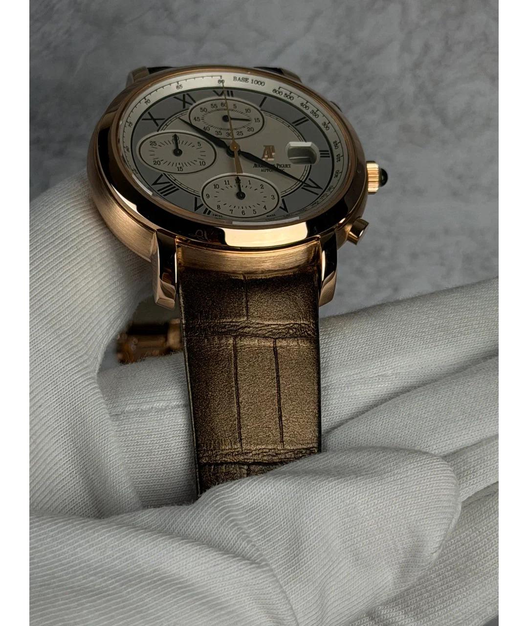 Audemars Piguet Белые часы из розового золота, фото 5