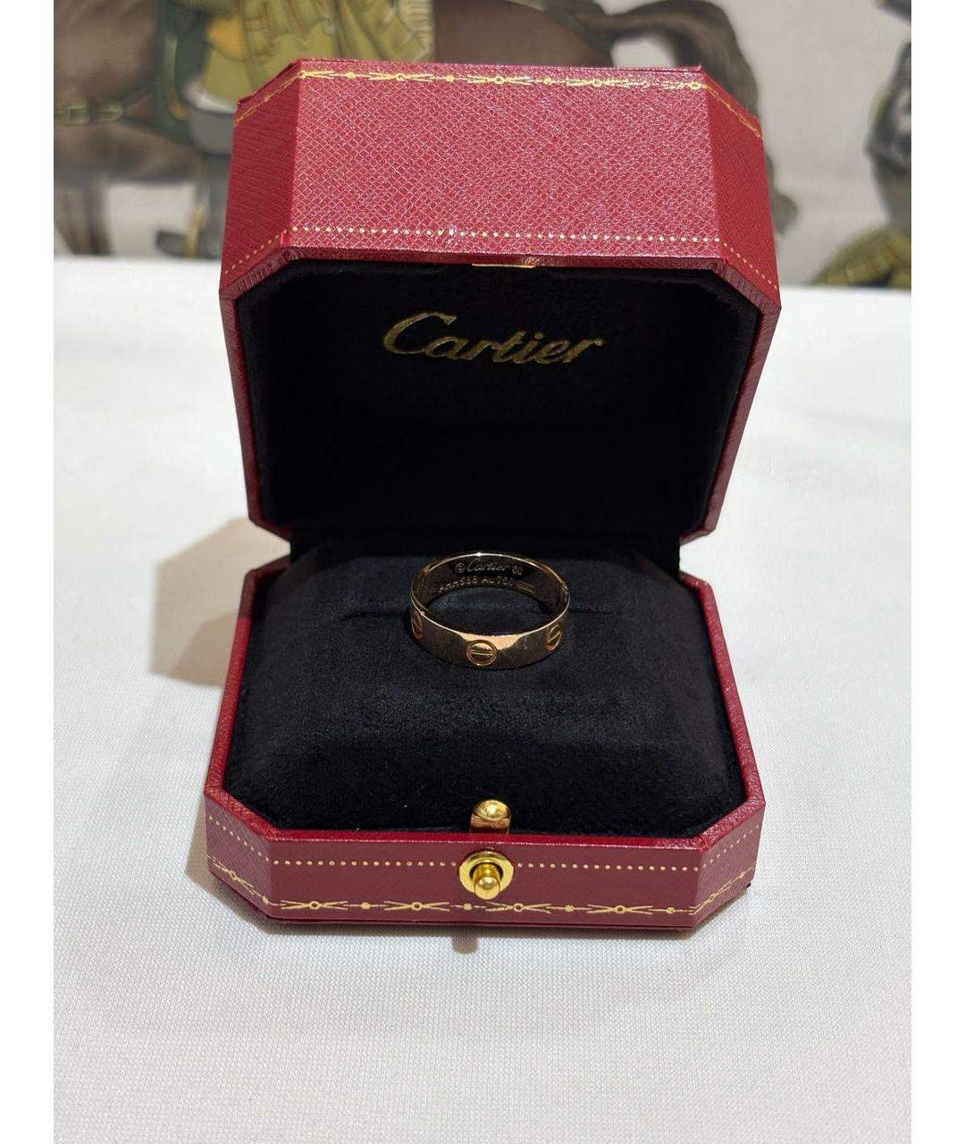 CARTIER Золотое кольцо из розового золота, фото 4