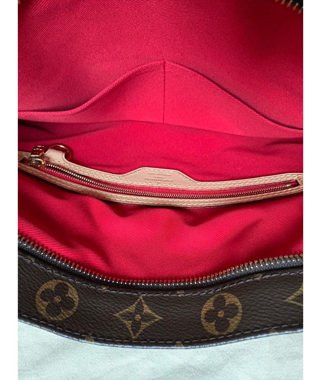 LOUIS VUITTON Коричневая сумка тоут, фото 4