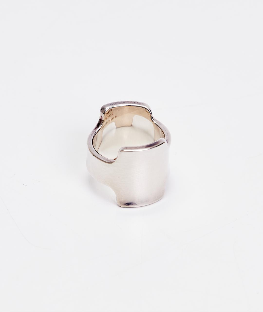 HERMES Серебряное серебряное кольцо, фото 3