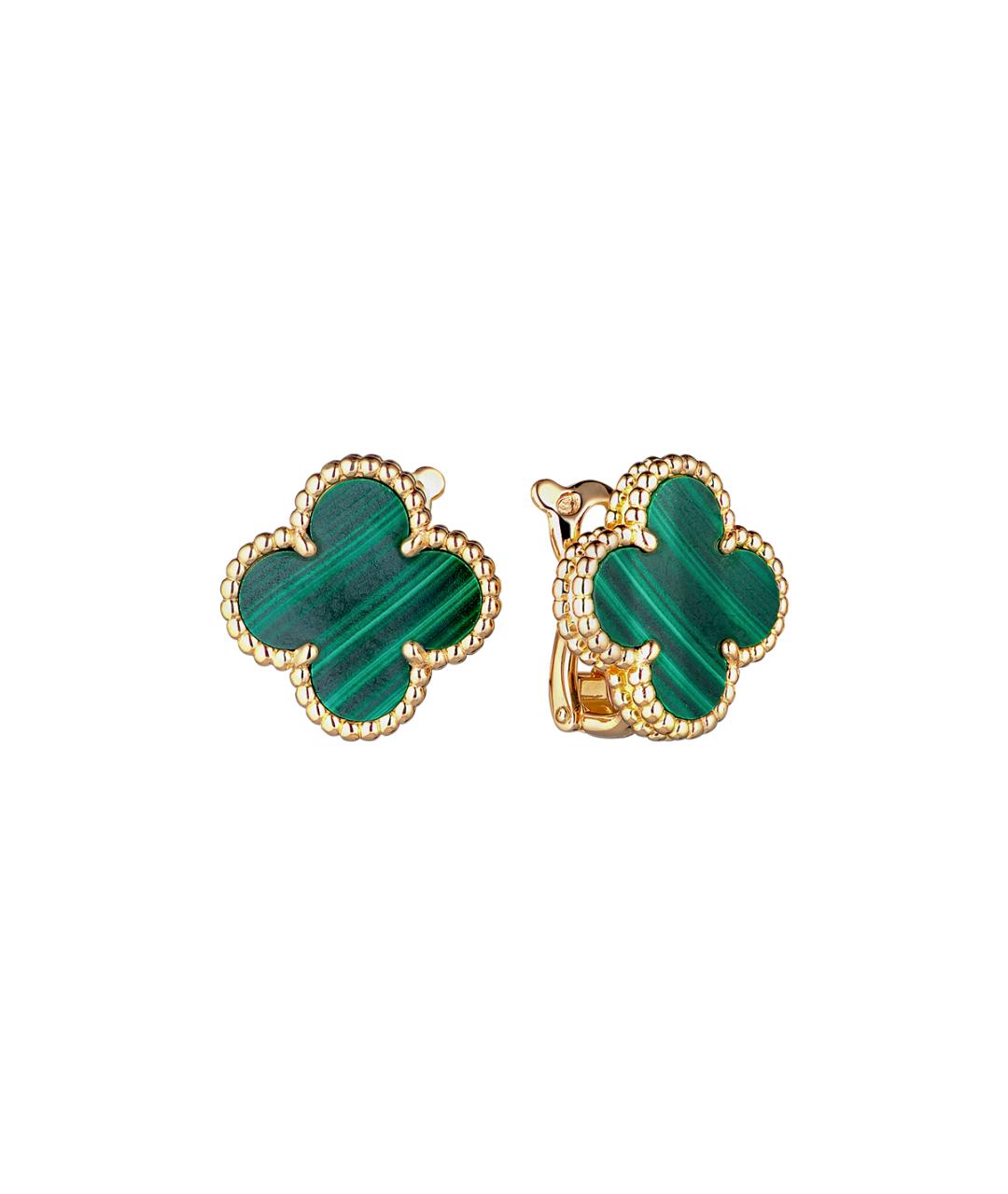 VAN CLEEF & ARPELS Золотые серьги из желтого золота, фото 5